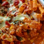 Bunter vegetarischer Nudelauflauf mit viel Gemüse 4 Bunter vegetarischer Nudelauflauf mit viel Gemüse