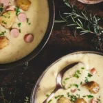 Geröstete Kartoffelsuppe 4 Geröstete Kartoffelsuppe