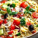 Italienischer Orzo Nudelsalat 4 Italienischer Orzo Nudelsalat