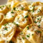 Cremige Knoblauch-Parmesan Tortellini – Schnell & Lecker! 4 Cremige Knoblauch-Parmesan Tortellini – Schnell & Lecker!